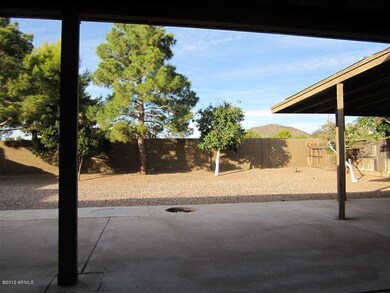 Backyard View North with Mountian