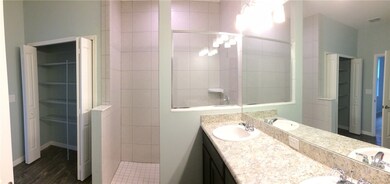 Tiled Master Shower
