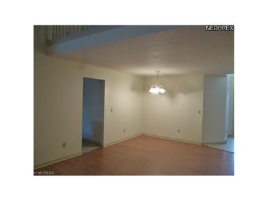 View to dining area from living area.