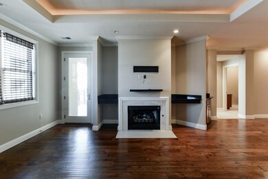 Warm Cozy Gas Log Fireplace
