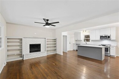 Wide open floor plan