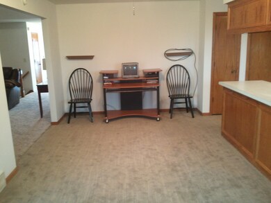 Hutch area in kitchen