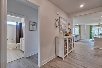Foyer model home pic