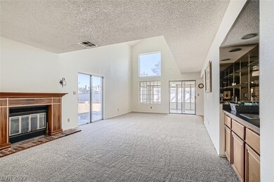 Wood Fireplace & Wet Bar