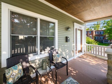Covered front porch