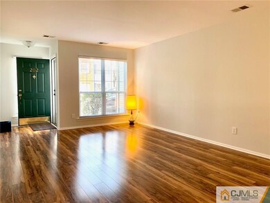Living Room with Wood Flooring