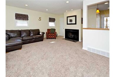 Living Room. Wood fireplace