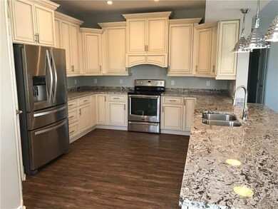 Gorgeous kitchen with all stainless steel applianc