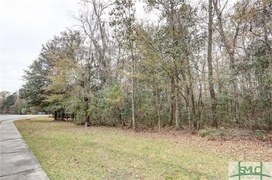 This is a photo of the nature buffer at the corner