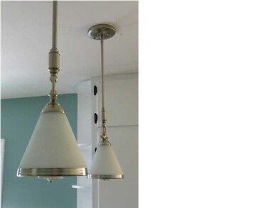 awesome light fixtures throughout