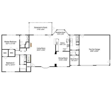 main level floor plan