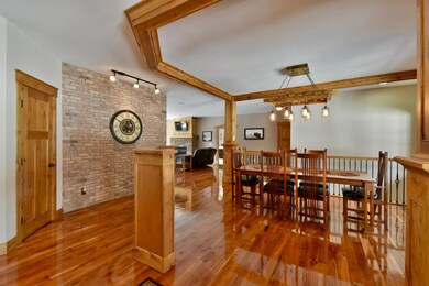 Inviting Entry w/ Stunning Rustic Cherry Hardwood