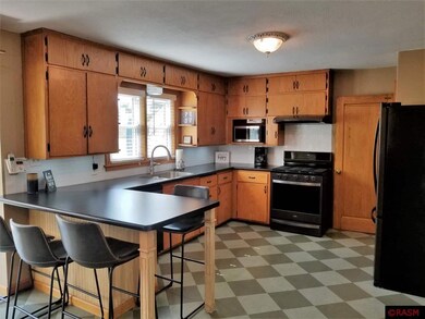 Eat in kitchen area for quick bites.