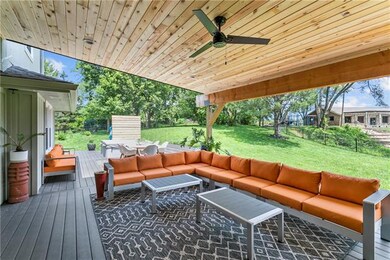 New water resistant roof with new ceiling fans and can lighting