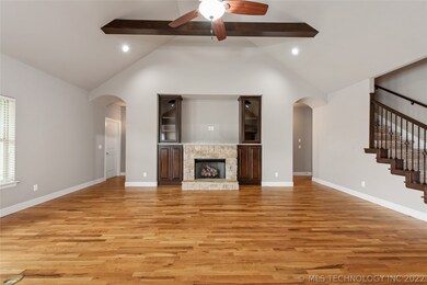 Living room looking from kitchen