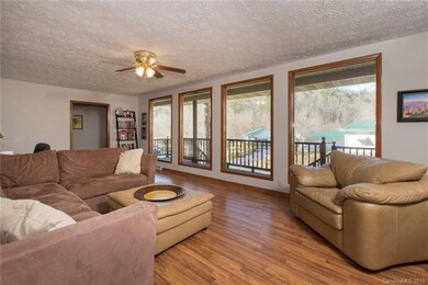 Beautiful Wall of Windows in Living Room