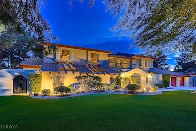 Expansive and always green synthetic turf