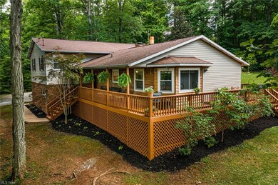 Wrap around deck