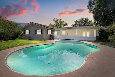 Large back yard (.33 acres) with a large luxurious pool