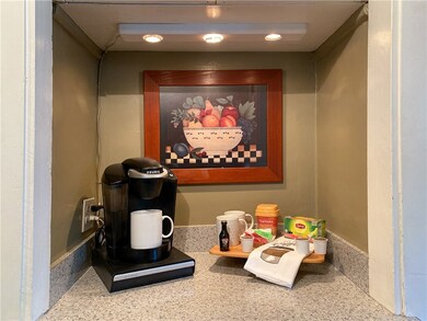 Coffee Bar area in kitchen.
