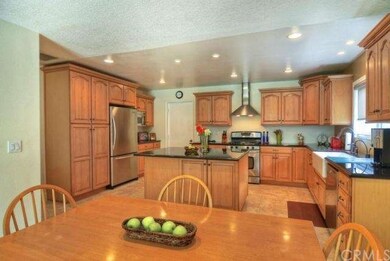 Dining area open to the kitchen,