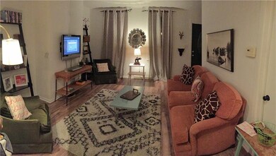 Living Room w/ furniture is larger than it appears