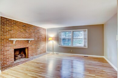 Living Room with Fireplace