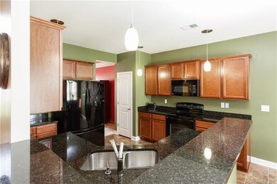 Kitchen View from Family Room