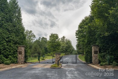 Gated entrance off Hwy 9 for Lake Adger