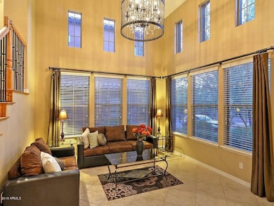 Gorgeous Living Room w/Soaring Ceilings