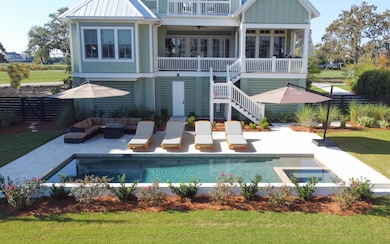Salt-water pool