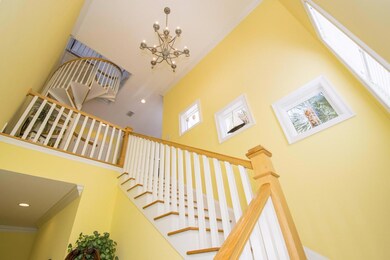 Oak tread stairs & on spiral staircase