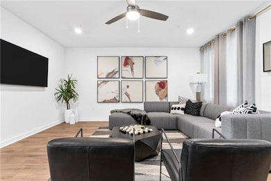 Open Family Room for entertaining