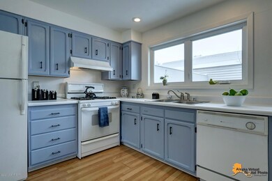 Generous Kitchen space w/tons of light!