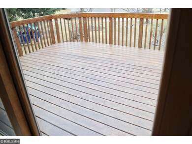 Nice size deck from the dining area.