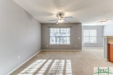 Living Room Open to Kitchen and Dining