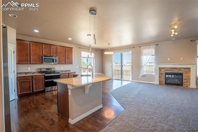 Kitchen/dining room/living room (main floor)