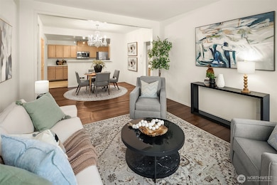 The great room open floor plan makes entertaining a breeze.