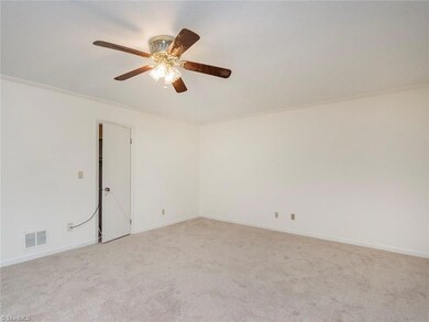 Master bedroom located on the second floor at the back of the home.