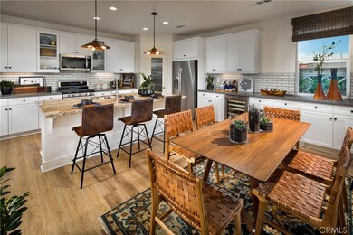 Model Home Kitchen and Dining Area