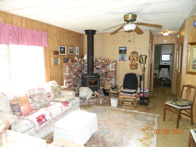 Family Room with Woodstove