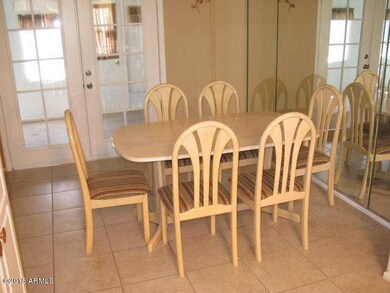 Open into Dining Room