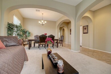 View from front of door