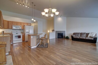 Living Room And Kitchen