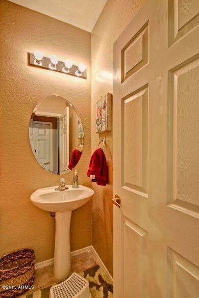 Main floor powder room