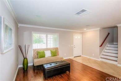 Elegant formal living room with custom plantation 