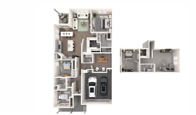 View of room layout