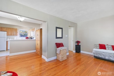 View from Pellet stove