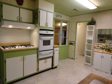 Another view of kitchen showing the newer applianc