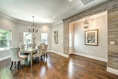 The dining room is the perfect place to entertain